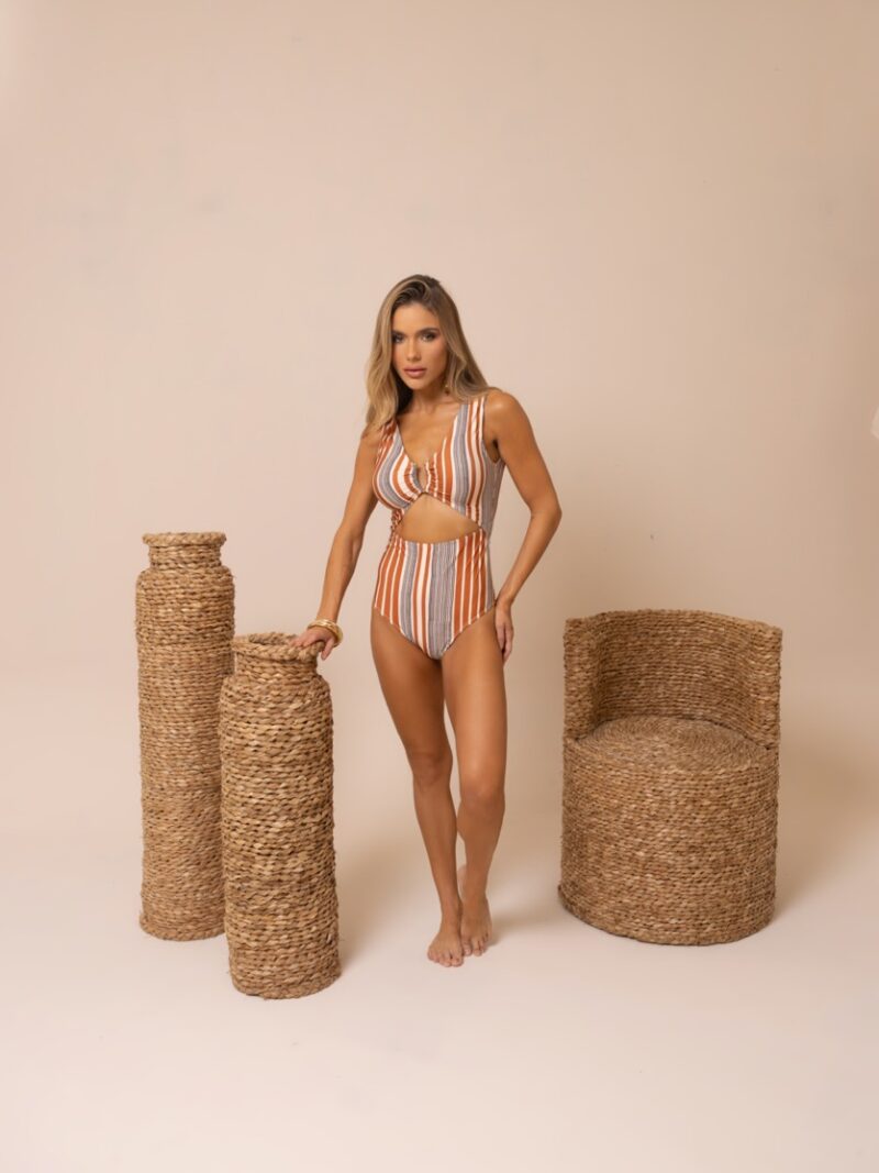 Body Laís decote em V
